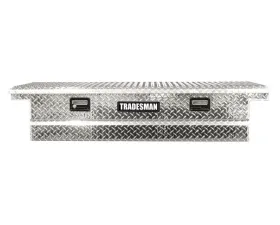 Tradesman Aluminum Single Lid Cross Bed Truck Tool Box 62.38