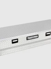 Tradesman Aluminum Single Lid Cross Bed Truck Tool Box 62.38" Brite                                     - 9304 - Image 3