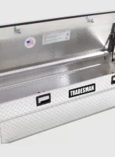 Tradesman Aluminum Flush Mount Truck Tool Box 56" Brite                                     - 9456 - Image 2