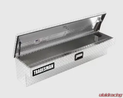 Tradesman Aluminum Side Bin Truck Tool Box 48" Brite - 9748