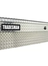 Tradesman Aluminum Side Bin Truck Tool Box With Push Button 60" Brite                                     - 9760PB - Image 2