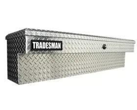Tradesman Aluminum Side Bin Truck Tool Box With Button 70