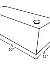 Tradesman Steel Full-Mid Size Vertical Liquid Storage Tank 60" Black                                     - 73750 - Image 2