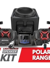 SSV Works Lighted 5-Speaker Audio System w/ JVC Polaris Ranger XP1000 2018-2023                                     - RG4-Q5V1 - Image 8
