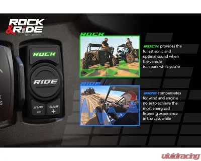 SSV Works Lighted 5-Speaker Audio System w/ JVC Polaris Ranger XP1000 2018-2023 - RG4-Q5V1