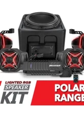 SSV Works Lighted 5-Speaker Audio System w/ Ride Command Polaris Ranger XP1000 2018-2023                                     - RG4-Q5VRC - Image 8