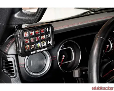 SWITCH Works Alpha12 Mounting Kit Jeep JL Wrangler | JT Gladiator 2018-2024 - 230-JJL-SWE12