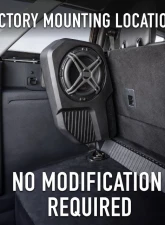 SSV Works Rear Subwoofer Add-On Ford Bronco 4-Door 2021-2024                                     - 240-BR-DR10V - Image 4