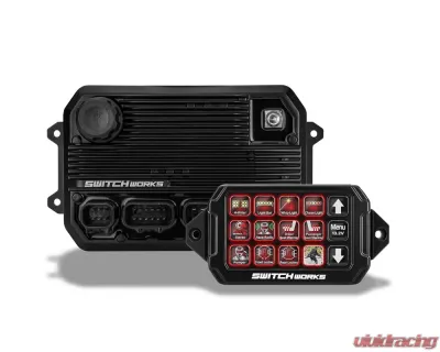 SWITCH Works Alpha12 Digital Smart Switcher with 12-Outputs & Rollcage Mount - 230-SW-E12CU-C175