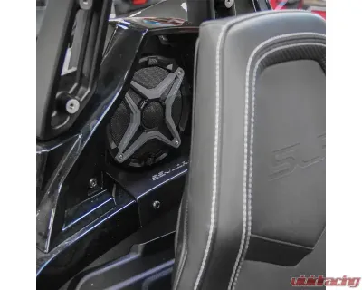 SSV Works Phase-3 A-Spec 1400watt 3-Speaker Audio-System For Ride Command Polaris Slingshot 2018-2025 - 240-SS-PHZ3ARC