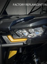 SWITCH Works Street-Legal Tango2 Turn-Signal Plug-&-Play Kit with Licence Plate Frame Can-Am Defender 2020-2026                                     - 250-SWTSL-DEFLP - Image 2