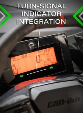 SWITCH Works Street-Legal Tango2 Turn-Signal Plug-&-Play Kit with Licence Plate Frame Can-Am Defender 2020-2026                                     - 250-SWTSL-DEFLP - Image 3