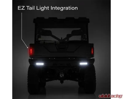 SWITCH Works Street-Legal Tango2 Turn-Signal Plug-&-Play Kit with Licence Plate Frame Can-Am Defender 2020-2026 - 250-SWTSL-DEFLP