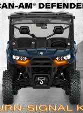 SWITCH Works Street-Legal Tango2 Turn-Signal Plug-&-Play Kit with Licence Plate Frame Can-Am Defender 2020-2026                                     - 250-SWTSL-DEFLP - Image 8