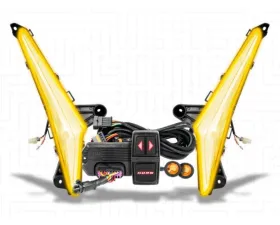 SWITCH Works Street-Legal Tango2 Turn-Signal Plug-&-Play Kit with Licence Plate Frame Can-Am Maverick R 2024-2026
