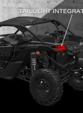 SWITCH Works Street-Legal Tango2 Turn-Signal Plug-&-Play Kit with Licence Plate Frame Can-Am Maverick R 2024-2026                                     - 250-SWTSL-MAVRLP - Image 3