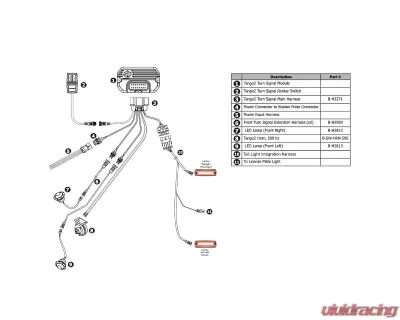 SWITCH Works Turn-Signal Plug-&-Play Kit - 250-SWTSL-RZ46
