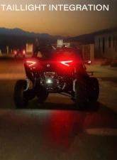 SWITCH Works Street-Legal Tango2 Turn-Signal Plug-&-Play Kit with Licence Plate Frame Can-Am Maverick X3 2017-2026                                     - 250-SWTSL-X3LP - Image 4