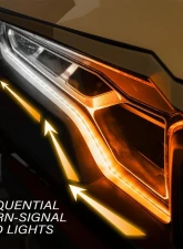 SWITCH Works Turn-Signal Plug-&-Play Kit with Licence Plate Frame Polaris Xpedition | Xpedition AVD 2DR | 4DR 2024-2026                                     - 250-SWTSL-XPDPL - Image 2