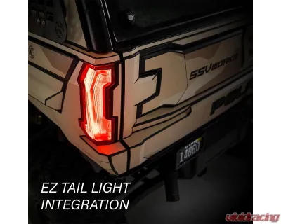 SWITCH Works Turn-Signal Plug-&-Play Kit with Licence Plate Frame Polaris Xpedition | Xpedition AVD 2DR | 4DR 2024-2026 - 250-SWTSL-XPDPL