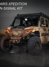 SWITCH Works Turn-Signal Plug-&-Play Kit with Licence Plate Frame Polaris Xpedition | Xpedition AVD 2DR | 4DR 2024-2026                                     - 250-SWTSL-XPDPL - Image 7