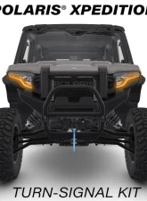SWITCH Works Turn-Signal Plug-&-Play Kit with Licence Plate Frame Polaris Xpedition | Xpedition AVD 2DR | 4DR 2024-2026                                     - 250-SWTSL-XPDPL - Image 8