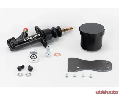Drift HQ Silver Handle Pull Back Style Compact Hydraulic E-Brake w/ 5/8 Wilwood Master & Standalone Reservoir DHQ-HYDROEBRAKE-60-4-stand-uni-5/8 - DHQ-HYDROEBRAKE-60-4-stand-uni-5/8