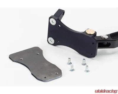 Drift HQ Silver Handle Pull Back Style Compact Hydraulic E-Brake w/ 5/8 Wilwood Master & Standalone Reservoir DHQ-HYDROEBRAKE-60-4-stand-uni-5/8 - DHQ-HYDROEBRAKE-60-4-stand-uni-5/8