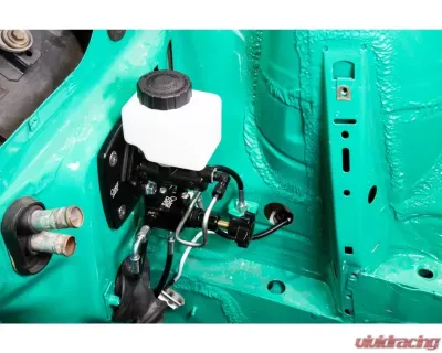 Chase Bays Brake Line Relocation with Single Piston Brake Booster Delete BMW E30 - CB-E30-BBE
