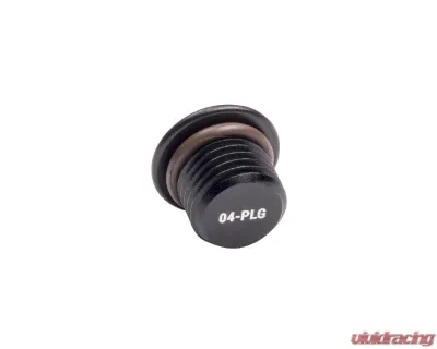 Chase Bays Black 4AN Port Plug - CB-04-PLG/A