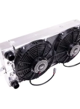 Chase Bays -16AN Tucked Aluminum Radiator Only Honda Civic | Integra                                     - CB-11RAD-16AN - Image 2