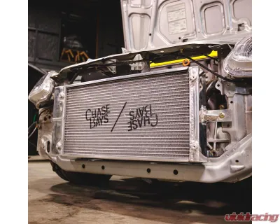 Chase Bays -16AN Tucked Aluminum Radiator Only Honda Civic | Integra - CB-11RAD-16AN