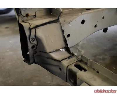 Chase Bays -16AN Tucked Aluminum Radiator with 2 12in Ultra Fans Nissan 240SX S13 | S14 | S15 1989-2002 - CB-14RAD-16AN-11UFAN