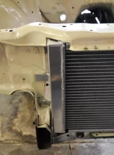 Chase Bays -16AN Tucked Aluminum Radiator with 2 12in Ultra Fans Nissan 240SX S13 | S14 | S15 1989-2002                                     - CB-14RAD-16AN-11UFAN - Image 14