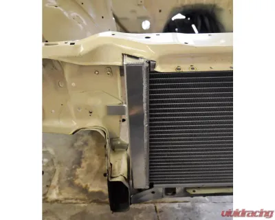 Chase Bays -16AN Tucked Aluminum Radiator with 2 12in Ultra Fans Nissan 240SX S13 | S14 | S15 1989-2002 - CB-14RAD-16AN-11UFAN