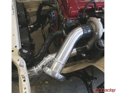 Chase Bays -16AN Tucked Aluminum Radiator with 2 12in Ultra Fans Nissan 240SX S13 | S14 | S15 1989-2002 - CB-14RAD-16AN-11UFAN