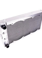 Chase Bays -16AN Tucked Aluminum Radiator with 2 12in Ultra Fans Nissan 240SX S13 | S14 | S15 1989-2002                                     - CB-14RAD-16AN-11UFAN - Image 3