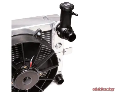 Chase Bays -16AN Tucked Aluminum Radiator with 2 12in Ultra Fans Nissan 240SX S13 | S14 | S15 1989-2002 - CB-14RAD-16AN-11UFAN
