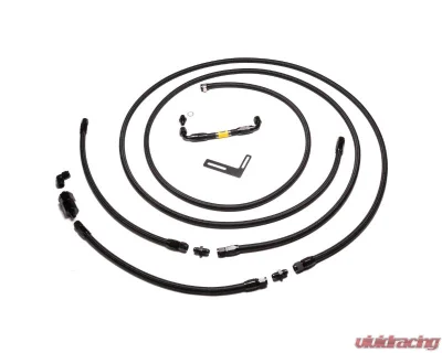 Chase Bays Front to Rear AN Fuel Line Kit with Beams 3S-GE Toyota AE86 Corolla 1983-1987 - CB-AE86-BEAMSF