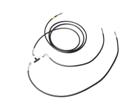 Chase Bays Front to Rear Brake Lines & Rear Hard Line Delete Toyota AE86 Corolla GTS 1985