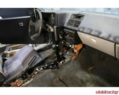 Chase Bays Pass Thru-Inline | Single Rearr Caliper OE MC Hydro Handbrake Line Kit Toyota AE86 Corolla 1983-1987 - CB-AE86-OEMC/HB