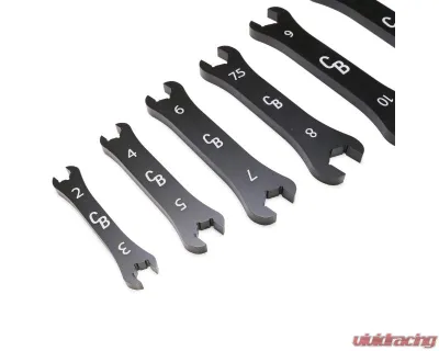 Chase Bays 12 Size Billet Aluminum AN Wrench Set - CB-ANWRENCHSET