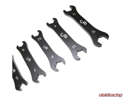 Chase Bays 12 Size Billet Aluminum AN Wrench Set - CB-ANWRENCHSET