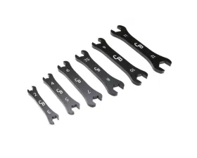 Chase Bays 12 Size Billet Aluminum AN Wrench Set