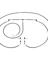 Chase Bays Hydro Handbrake Brake Line Kit Chevrolet Corvette C5 | C6 Chassis                                     - CB-CC-OEMC/HB - Image 9