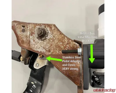 Chase Bays Dual Piston Brake Booster Delete with 6:1 Pedal Ratio Bolt-On BMW 3-Series E36 | Z3 2000-2005 - CB-DBBE-E36