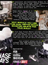 Chase Bays Dual Piston Brake Booster Delete with 6:1 Pedal Ratio Bolt-On BMW 3-Series E36 | Z3 2000-2005                                     - CB-DBBE-E36 - Image 6