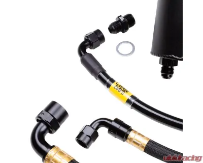 Chase Bays High Pressure Power Steering Hose with E30 Steering Rack with Cooler BMW E30 M52 | S54 | M54 - CB-E30-S54PSK-PSC/1416