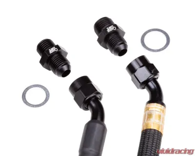 Chase Bays High Pressure Power Steering Hose with E30 Steering Rack with Cooler BMW E30 M52 | S54 | M54 - CB-E30-S54PSK-PSC/1416