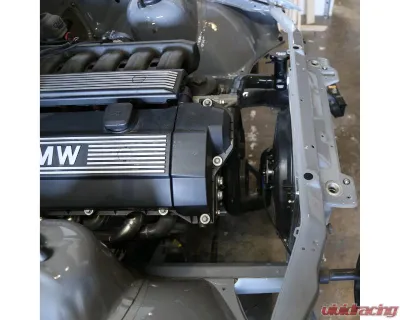 Chase Bays -20AN Tucked Aluminum Radiator Only BMW E30 | E36 | E46 - CB-E306RAD-20AN